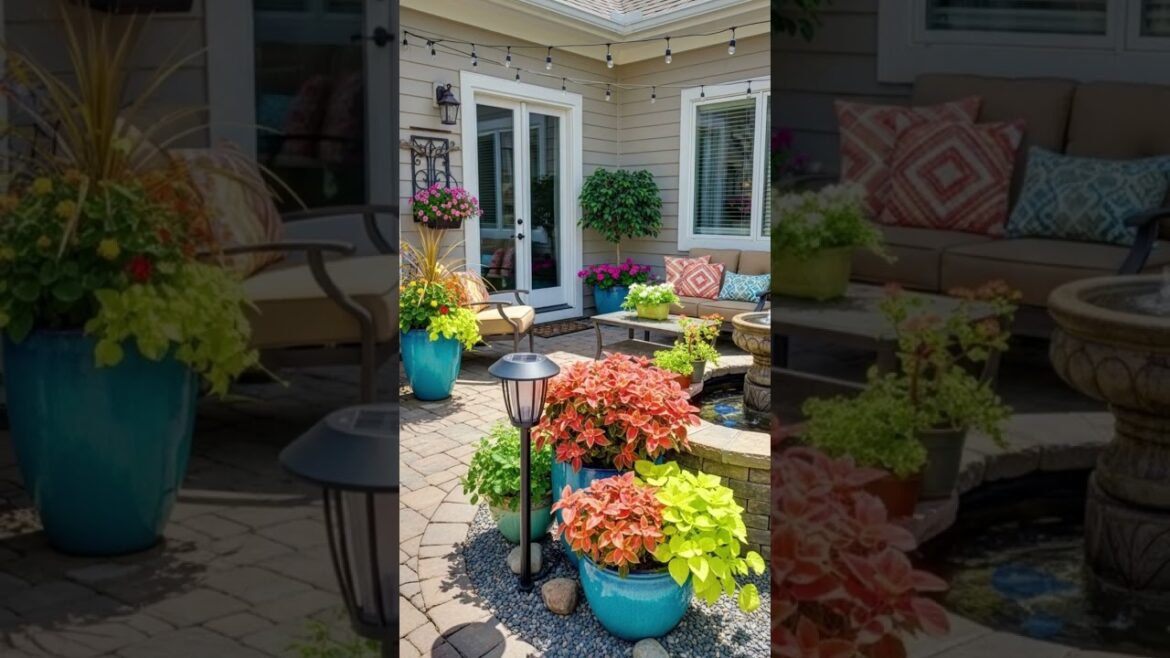 Incredible Small Backyard Makeover! Modern Home Patio Transformation 🌿✨ Incredible Small Backyard Makeover! Modern Home Patio Transformation 🌿✨