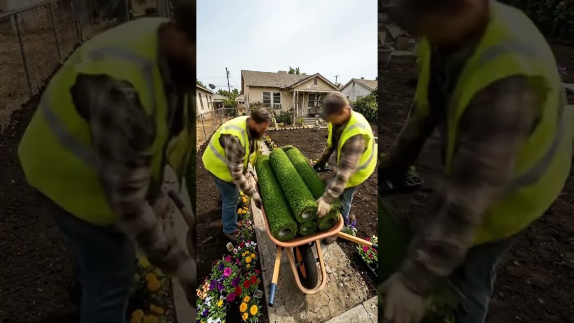 The ultimate front yard makeover! 🌿🌸   #beforeandafter