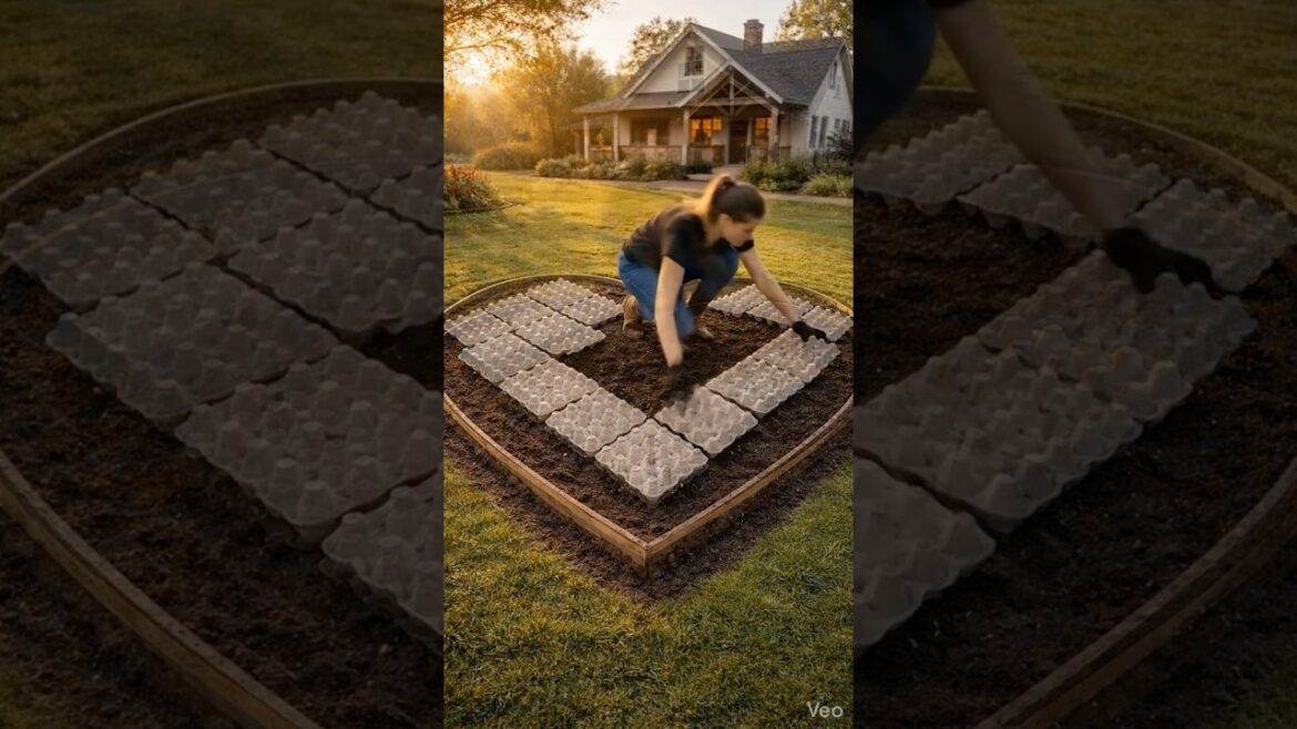 Watch This Heart Garden Bloom! 🌷❤️#shorts