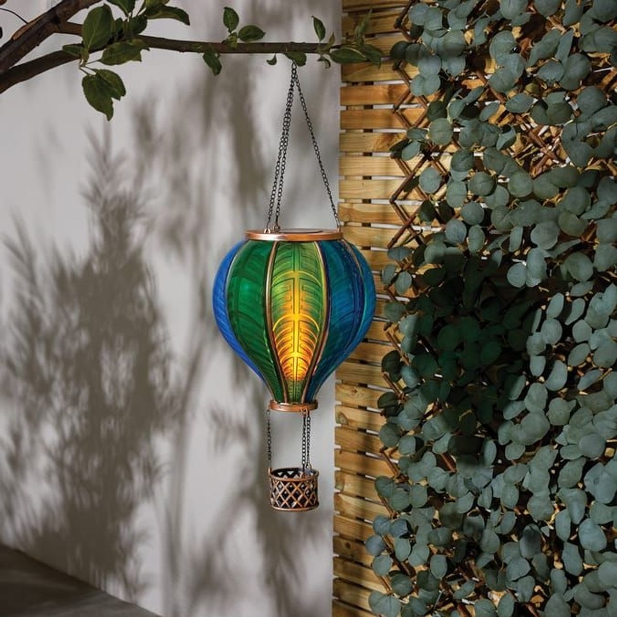 Home Bargains hot air balloon solar light