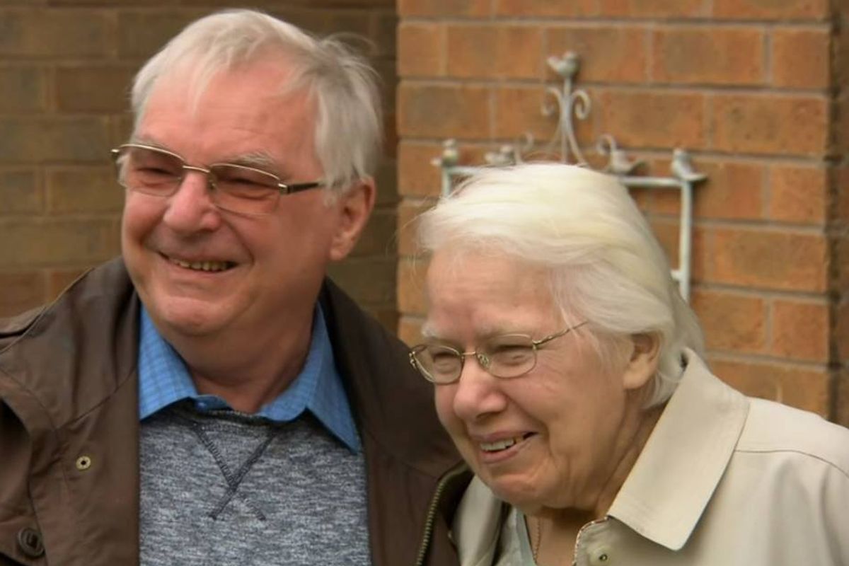 Rob and Margaret were left in tears