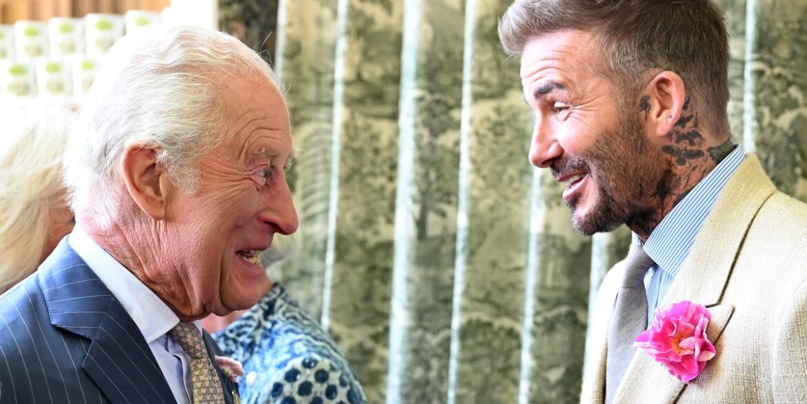 Inside “curious” plans for The King & Sir David Beckham’s “playful” Chelsea garden