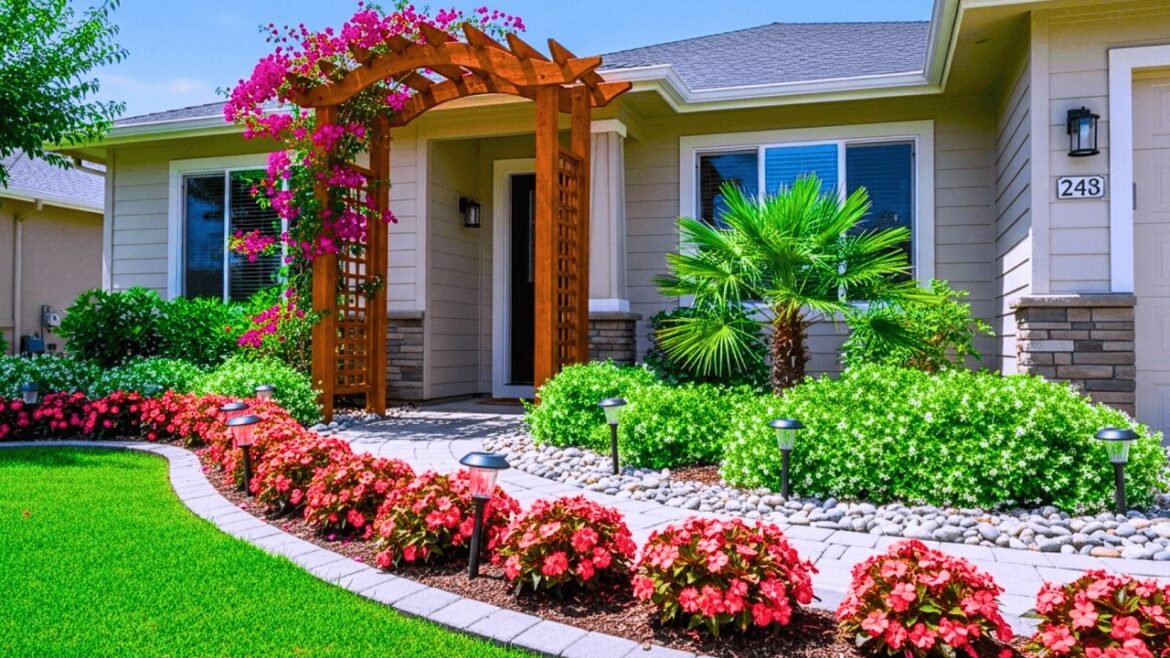 Small Front Yard Makeover Ideas 🌿 Stunning Garden Gates & Stylish Entry Arches That Transform