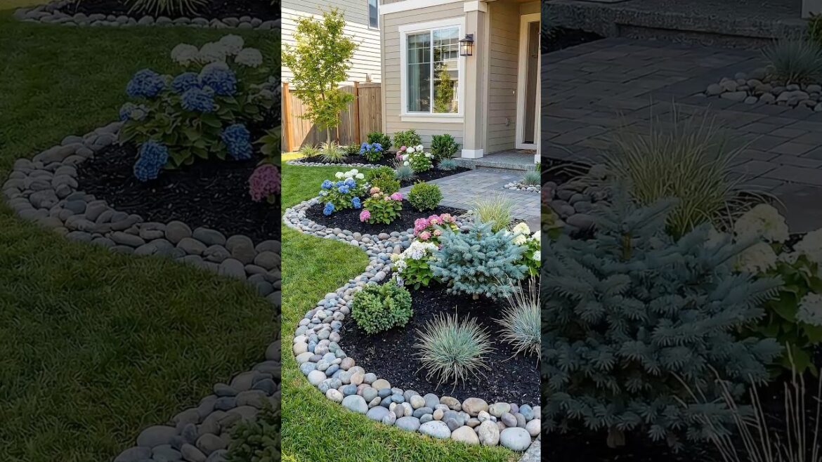 Beautiful Front Yard Garden Landscape | Elegant Home Entrance Design Beautiful Front Yard Garden Landscape | Elegant Home Entrance Design