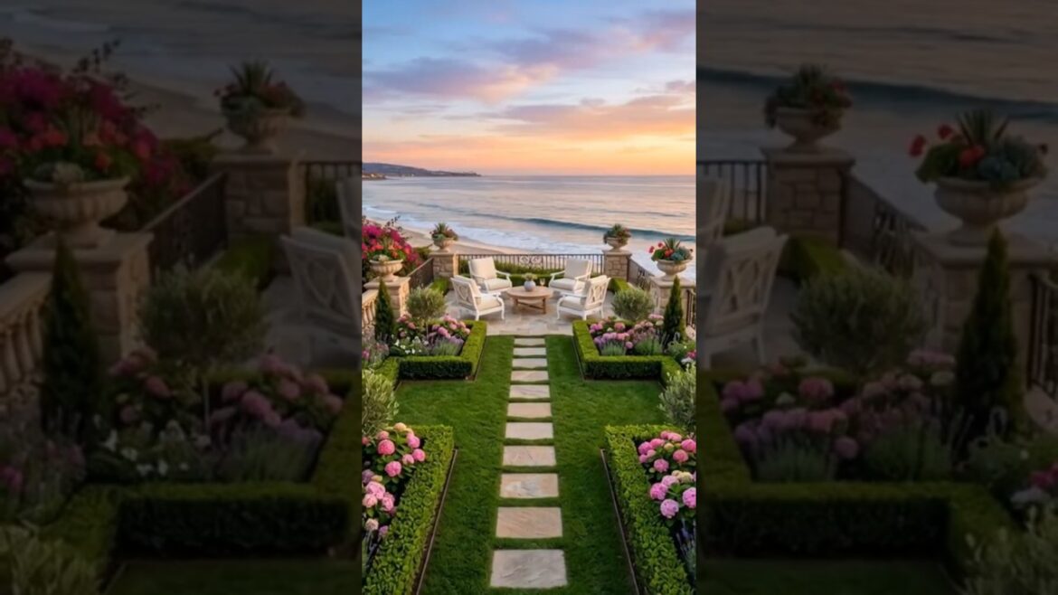Upgrade Beachfront Garden into a Luxury Sunset Garden Terrace #garden #backyardgarden