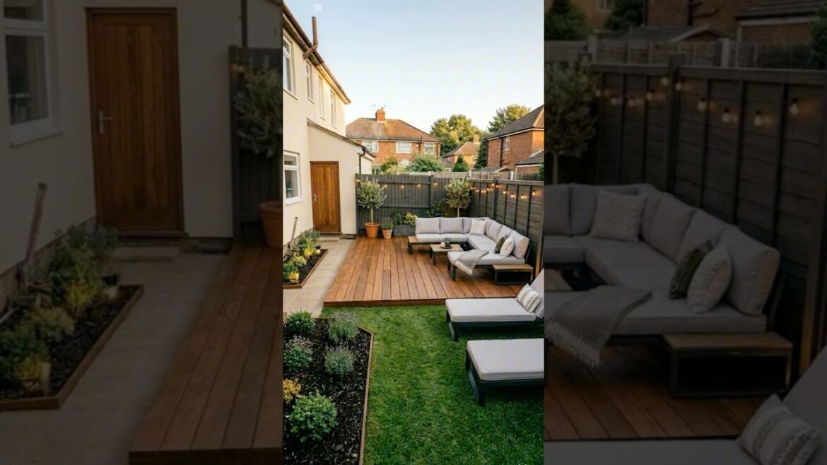 Old Backyard Completely Rebuilt Into a Luxury Deck Garden