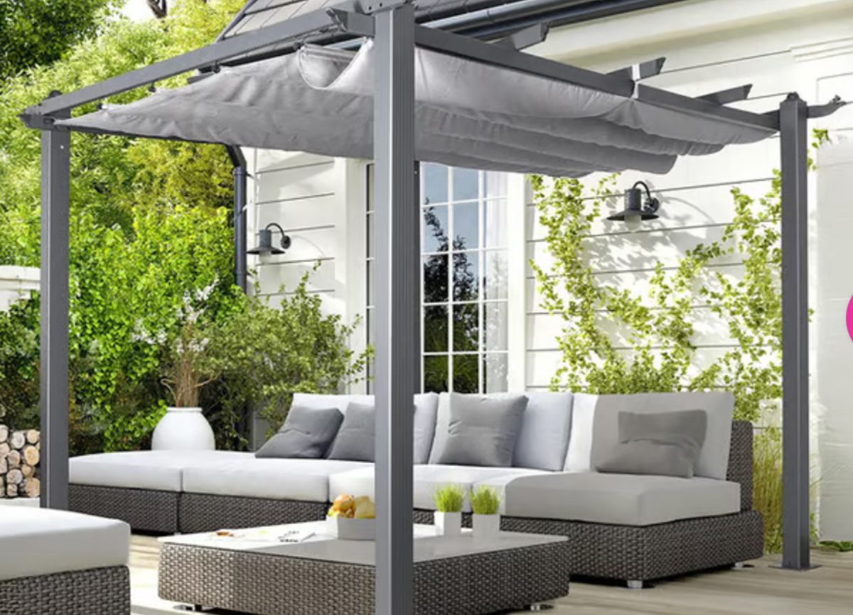 aluminium pergola