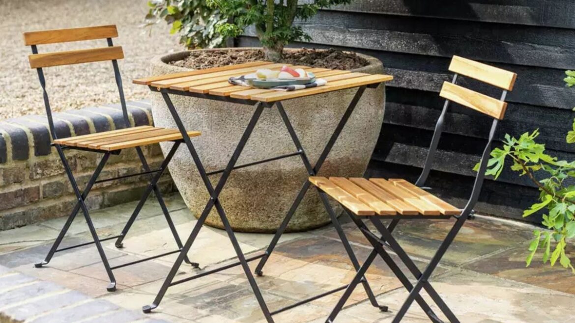 Argos slashes £15 off foldable bistro set that’s perfect for ‘small garden spaces’ Daily Mirror