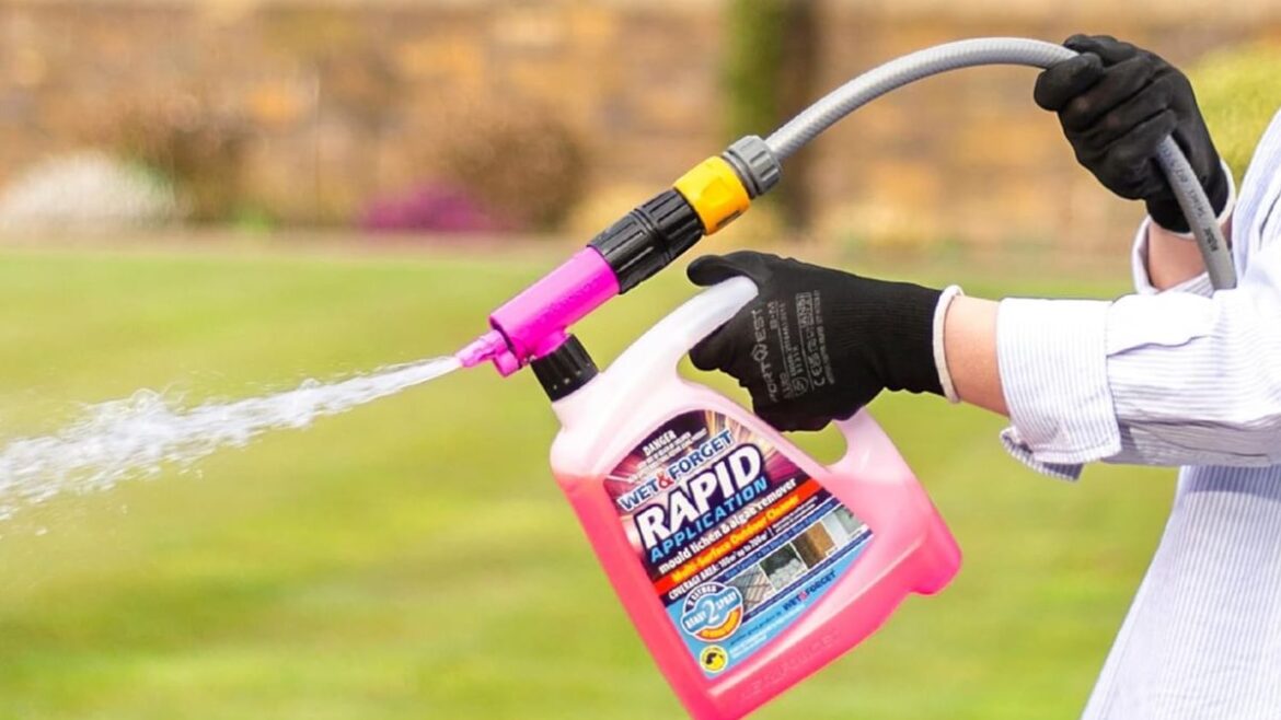 Patio cleaner ‘covers large areas quickly’ with ‘no scrubbing required’ Daily Star