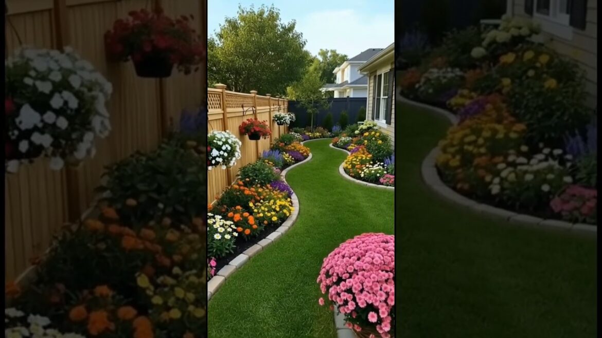 Tiny Backyard â Stunning Luxury Garden Transformation đž Modern Landscaping Design #shorts Tiny Backyard â Stunning Luxury Garden Transformation đž Modern Landscaping Design #shorts