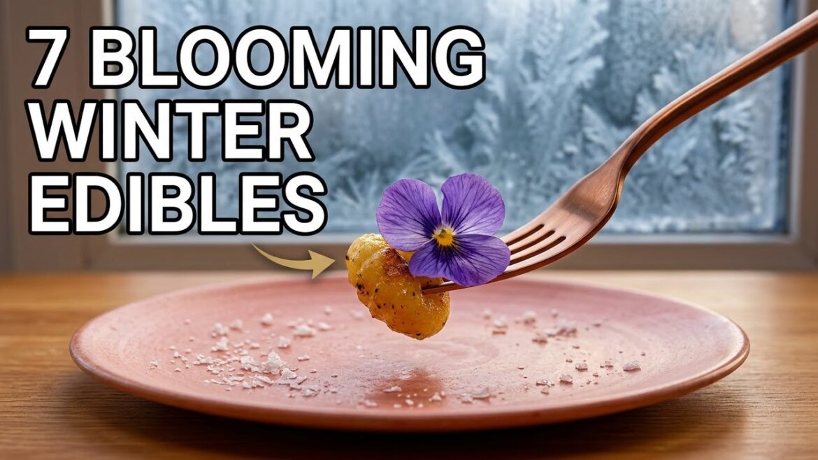 Winter Gardening Secret: These 7 Edible Flowers Never Stop Blooming