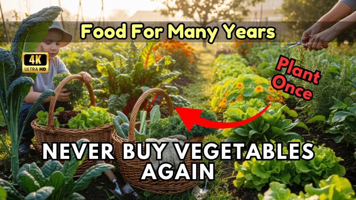 Long-Producing Food Plants That Help Families Grow More Food at Home & Shop Less Each Year At Market
