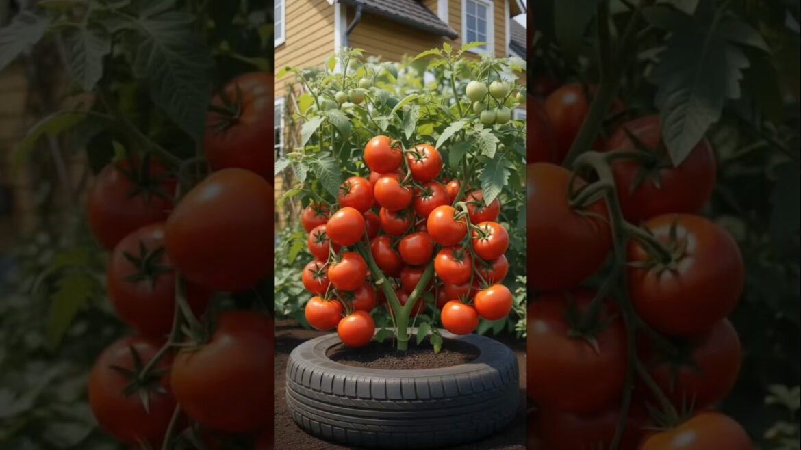 Secret Trick to Grow Tons of Tomatoes at Home 🍅🌱#shorts