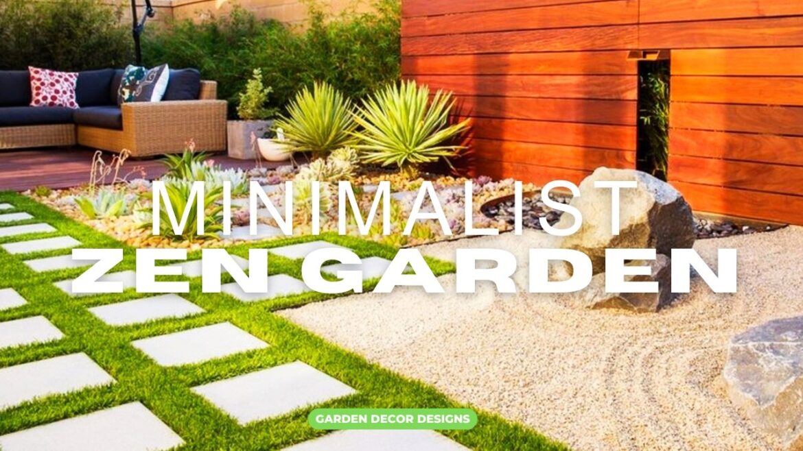 MINIMALIST ZEN GARDEN DESIGN IDEAS | ZEN GARDEN SECRETS TO TRANSFORM YOUR BACKYARD TO PEACEFUL OASIS
