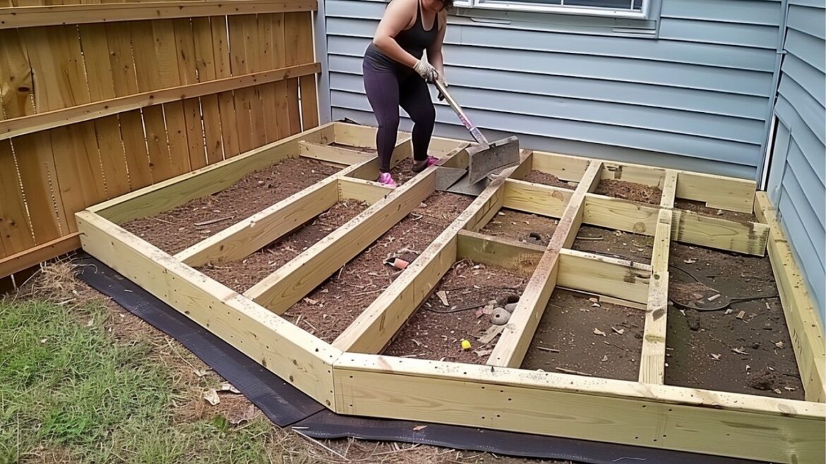 Man Fully Transforms His Backyard with DIY | Start to Finish by @buildersblueprint Man Fully Transforms His Backyard with DIY | Start to Finish by @buildersblueprint