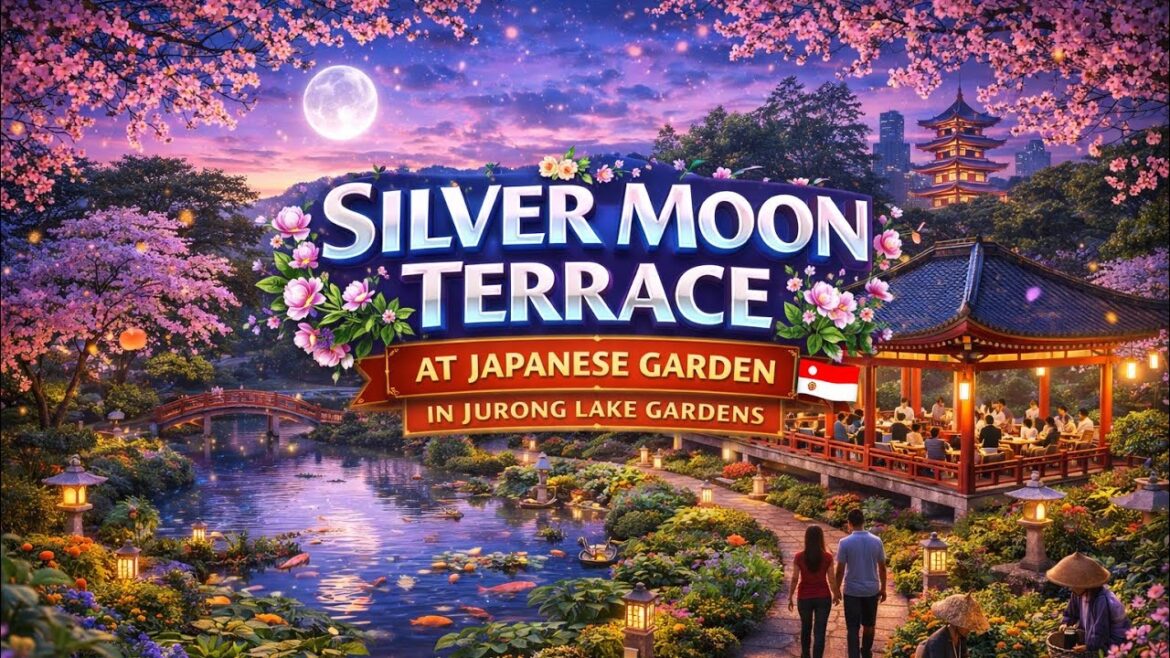 Silver Moon Terrace at Japanese Garden In  Jurong Lake Gardens #juronglakegardens #singapore