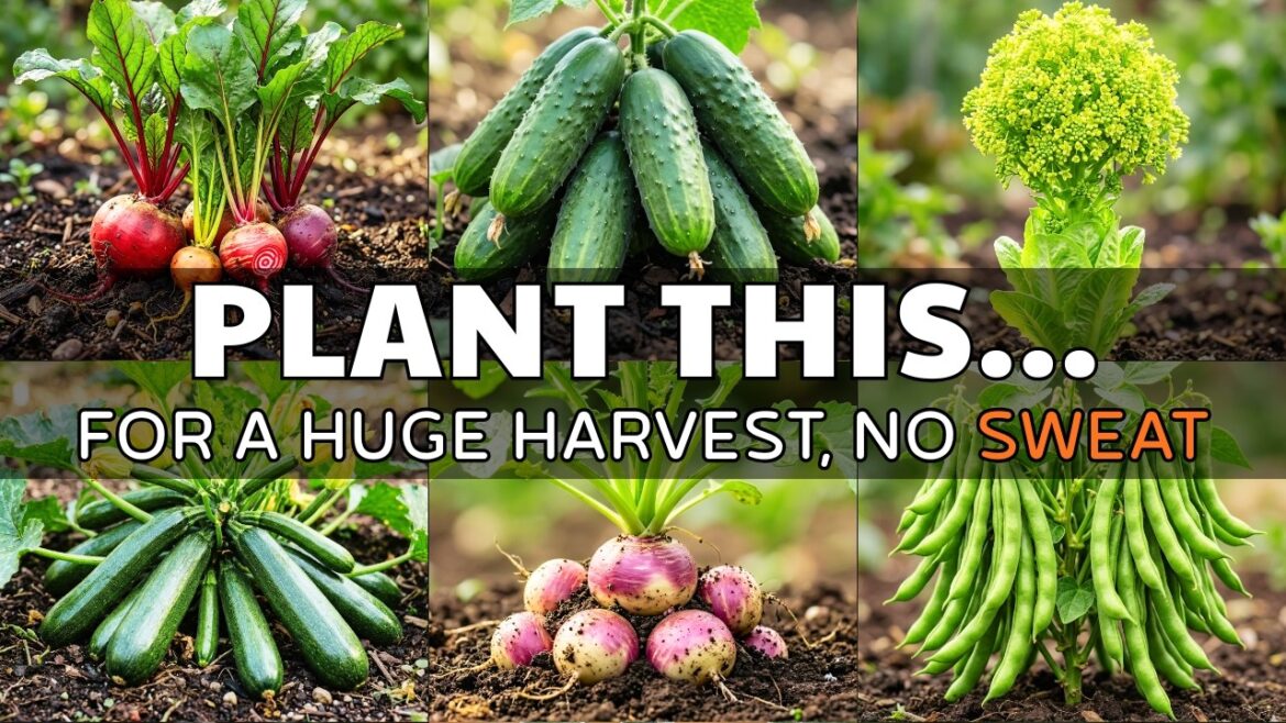 10 Vegetables That Are Too EASY to Grow — Perfect for Lazy Gardeners! 10 Vegetables That Are Too EASY to Grow — Perfect for Lazy Gardeners!