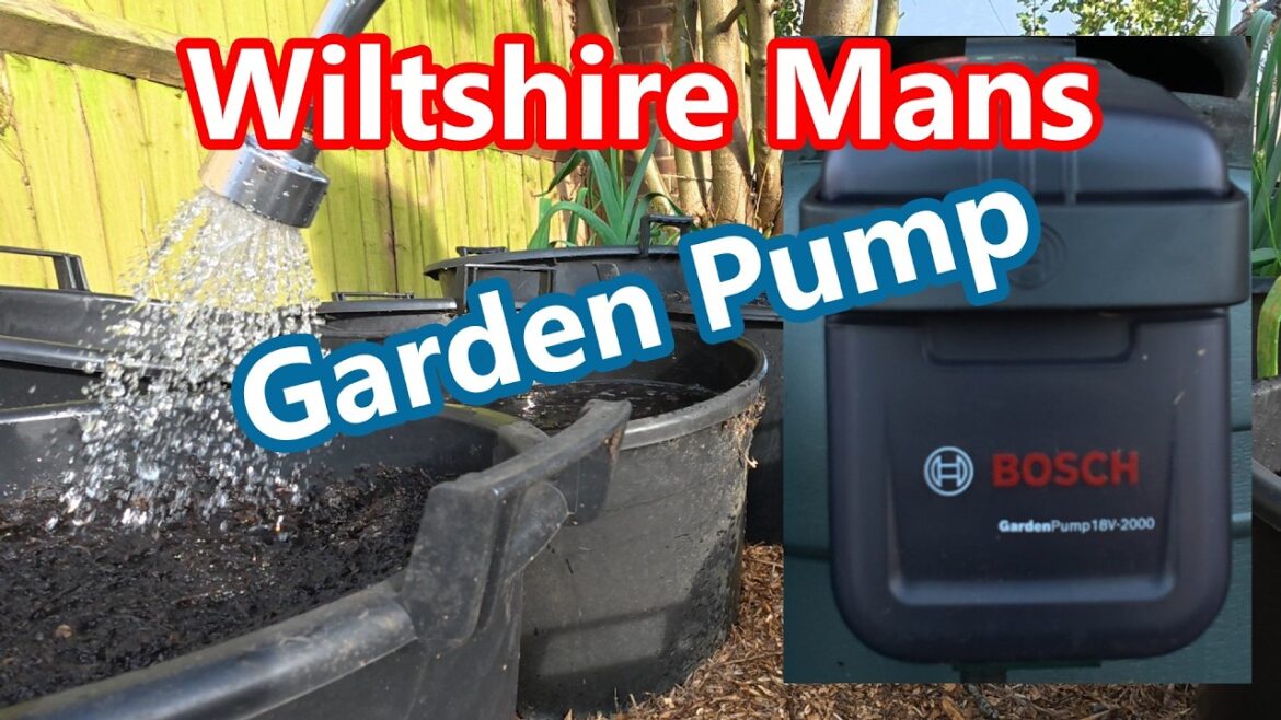 First impressions of the Bosch 18 Volt 2000L Garden water pump. Is the the Answer? First impressions of the Bosch 18 Volt 2000L Garden water pump. Is the the Answer?