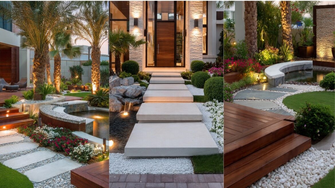 Modern Front Garden Home Design Ideas | Stylish Front Yard Landscaping for a Beautiful Home