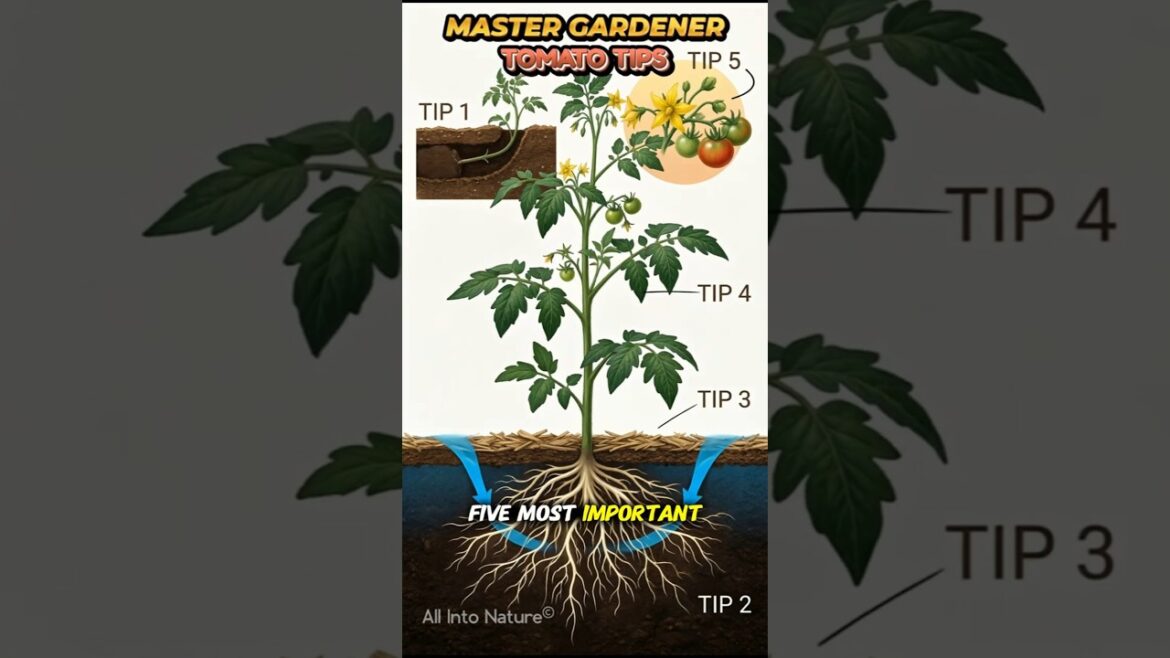 5 Master Gardener Tomato Secrets for MASSIVE Harvests 🍅 #gardening #gardeningtips