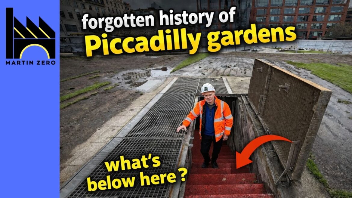 The forgotten history of Piccadilly Gardens. Manchester + Underground