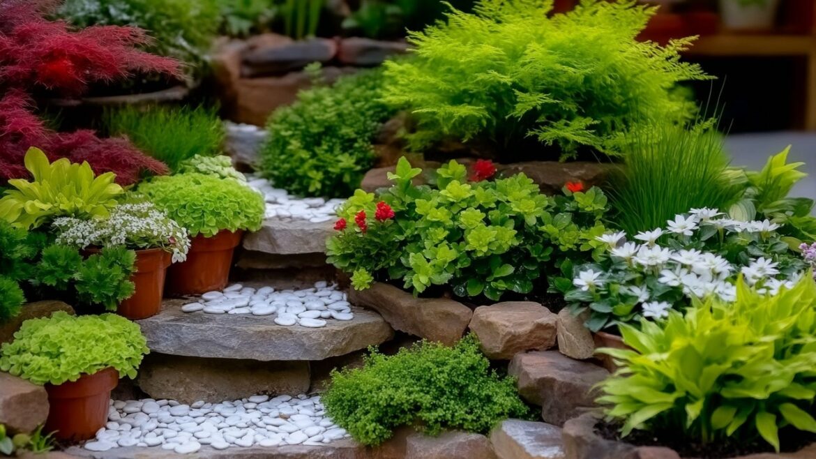 DIY Front Yard Landscaping with Rocks for a Stunning Low-Maintenance Look
