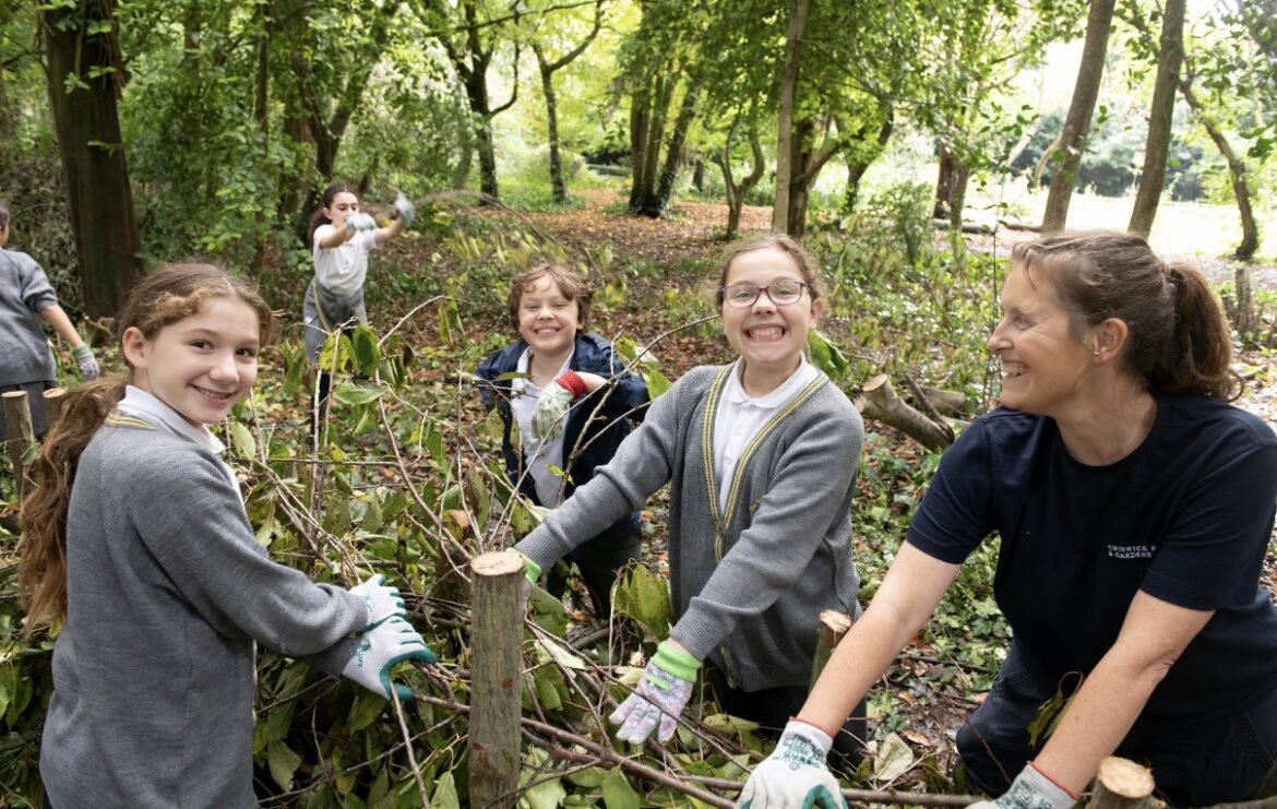 Help put the finishing touches to Chiswick House & Gardens’ new spaces