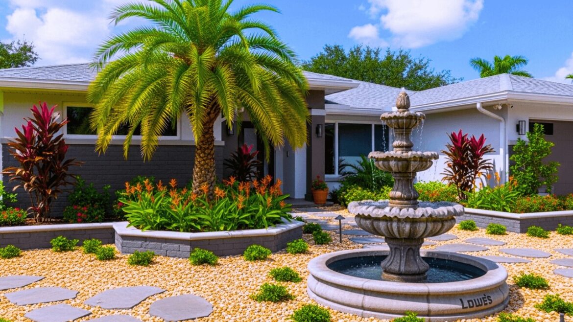 Tropical Oasis Entryway Transformation | Genius Small Front Yard Garden Idea! Tropical Oasis Entryway Transformation | Genius Small Front Yard Garden Idea!