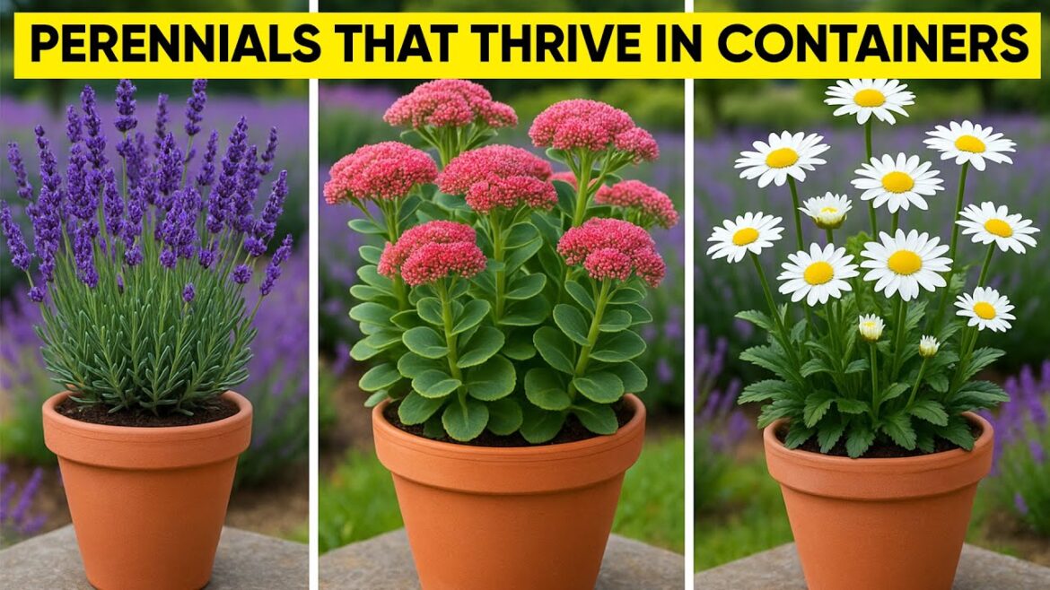 Lazy Gardener’s Dream: 10 Perennials That THRIVE in Containers/Pots With ZERO Effort! Lazy Gardener's Dream: 10 Perennials That THRIVE in Containers/Pots With ZERO Effort!