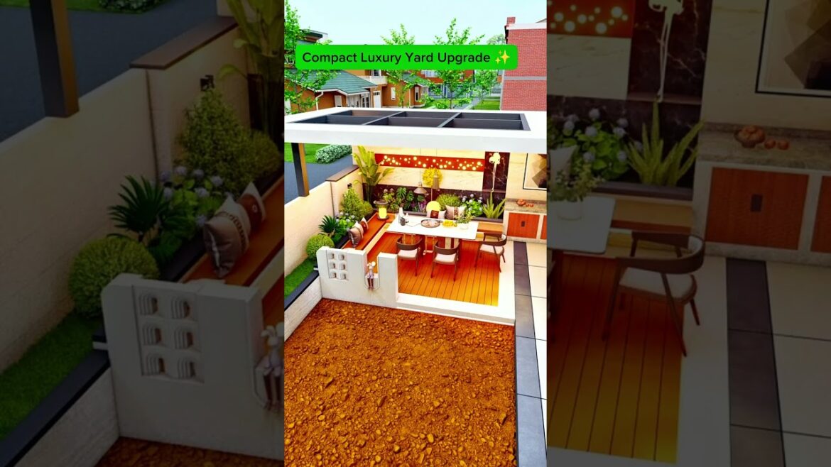 Smart Compact Yard Makeover ✨ Smart Compact Yard Makeover ✨