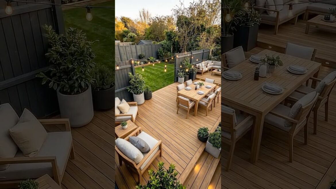 Wait till the end! Backyard transformation 🌿✨ Wait till the end! Backyard transformation 🌿✨