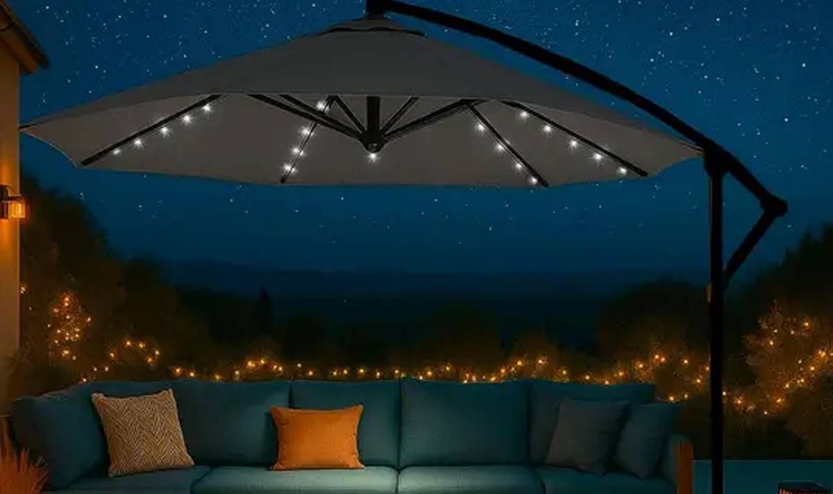 The Neo 3M Outdoor Freestanding Parasol
