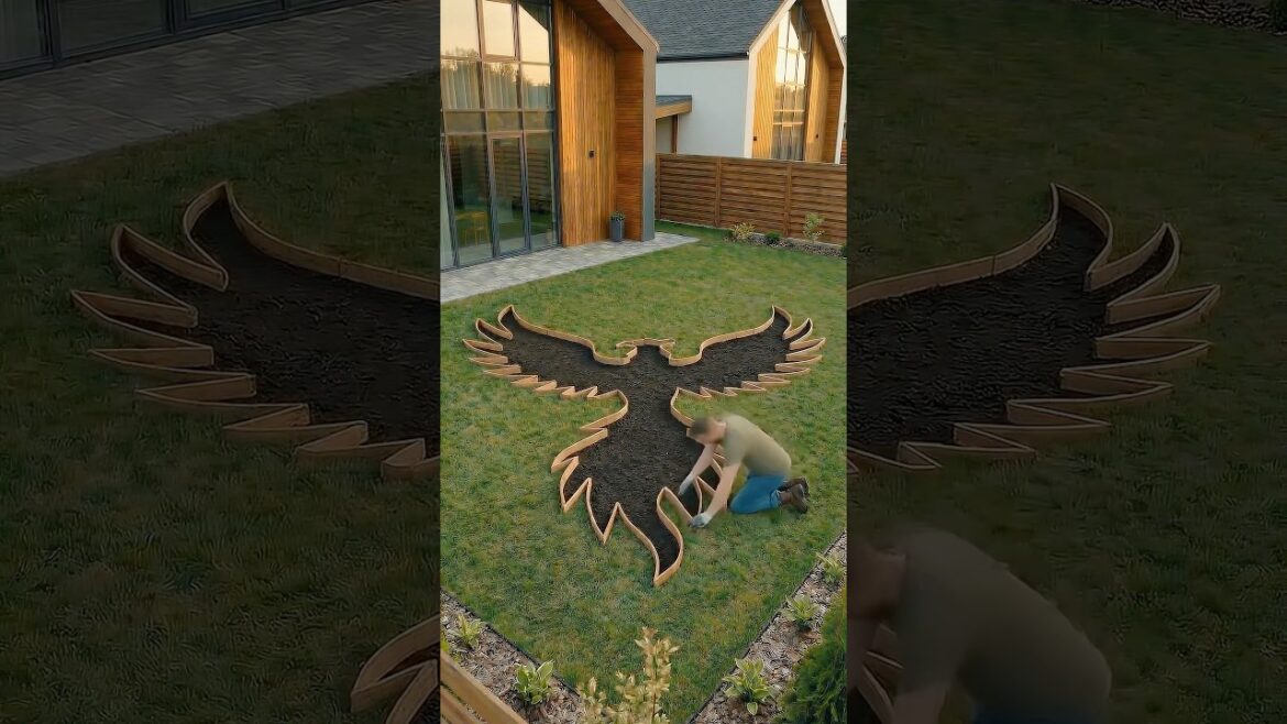 I Built a Giant Phoenix Bird Garden in My Backyard I Built a Giant Phoenix Bird Garden in My Backyard