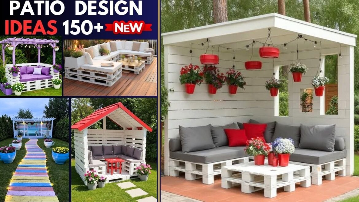 150+ Front Yard Patio Designs |Modern, Small & Luxury Patio Ideas for Beautiful Outdoor Spaces| #p36