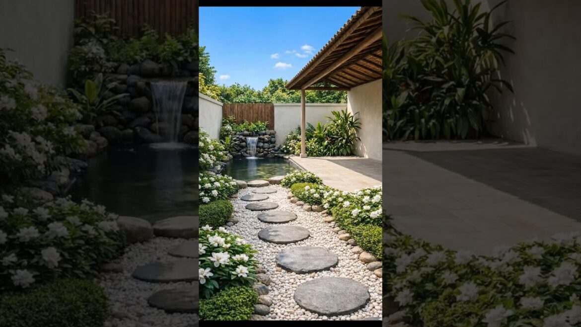 Satisfying Backyard Transformation: The Ultimate Glow Up! #backyard #garden #viral