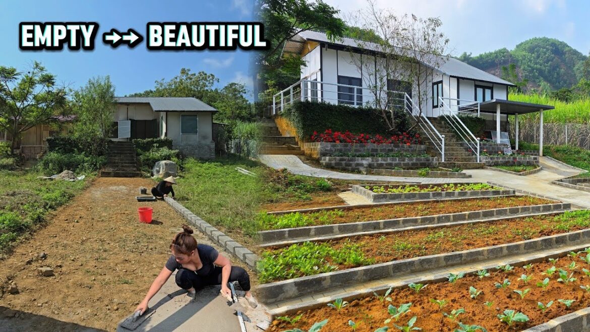 From Empty Front Yard to a Beautiful Garden & Driveway | Full DIY Transformation From Empty Front Yard to a Beautiful Garden & Driveway | Full DIY Transformation