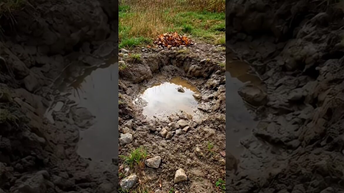 Backyard Disaster Luxury Stone Fire Pit Transformation #backyardtransformation #timelapserenovation