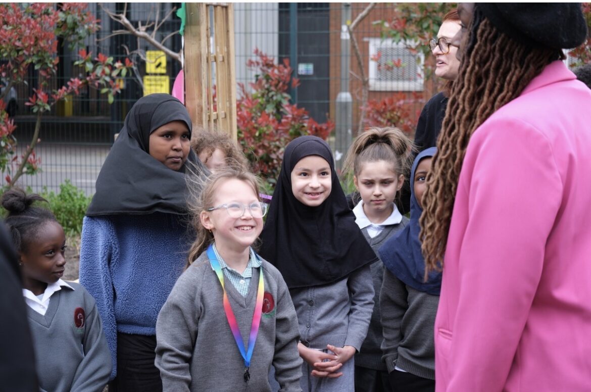 GRIFFIN PRIMARY SCHOOL OPENS AWARD-WINNING ‘GRIFFIN GREEN’ GARDEN