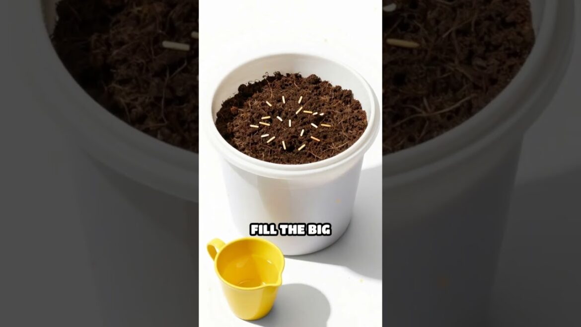 DIY Self-Watering Veggie Container Garden