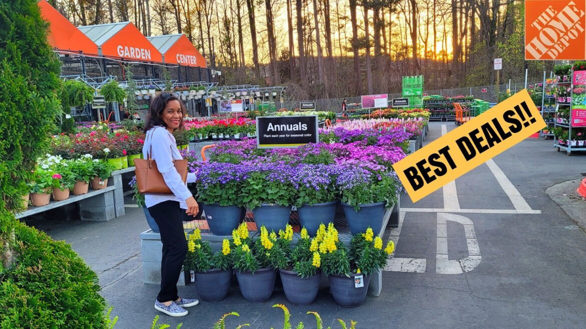 New Inventory at Home Depot Garden Center for Spring | Best Deals