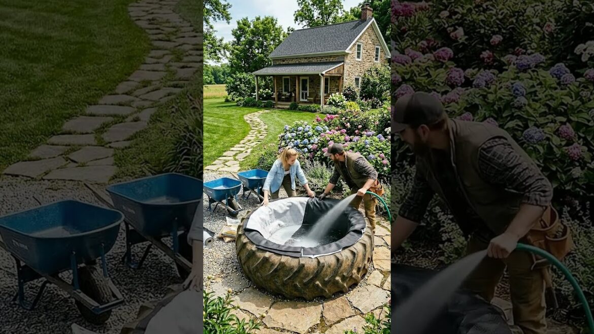 You won’t believe this is just an old tire! 😲🚜 Wait for the fish reveal! You won't believe this is just an old tire! 😲🚜 Wait for the fish reveal!