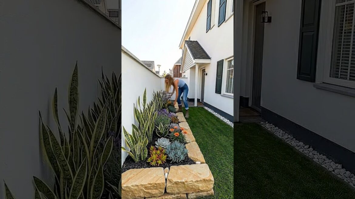 Turning a Boring Side Yard into a Dream Garden Path