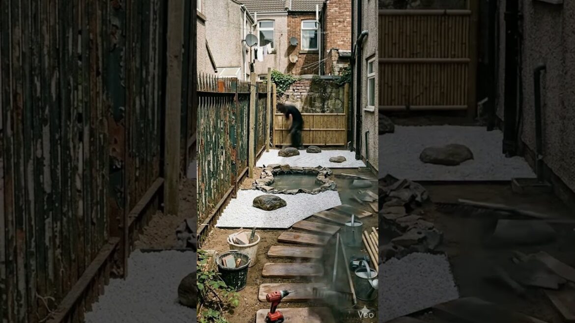 Neglected Backyard Gets the Glow-Up #beforeandafter #zengarden #shorts Neglected Backyard Gets the Glow-Up #beforeandafter #zengarden #shorts