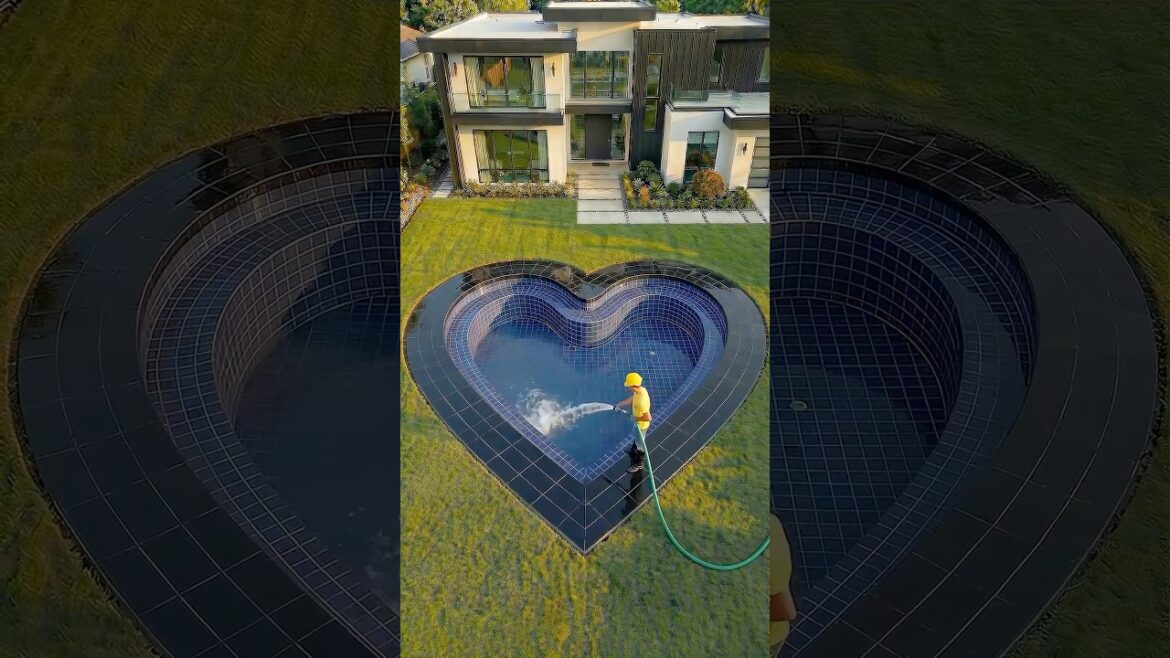 I Built a Heart Shaped Pool in My Front Garden I Built a Heart Shaped Pool in My Front Garden