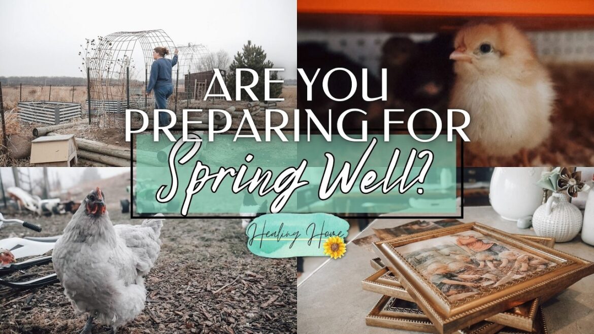 Spring on the Homestead | Decorating, Chicks, & Garden Plans