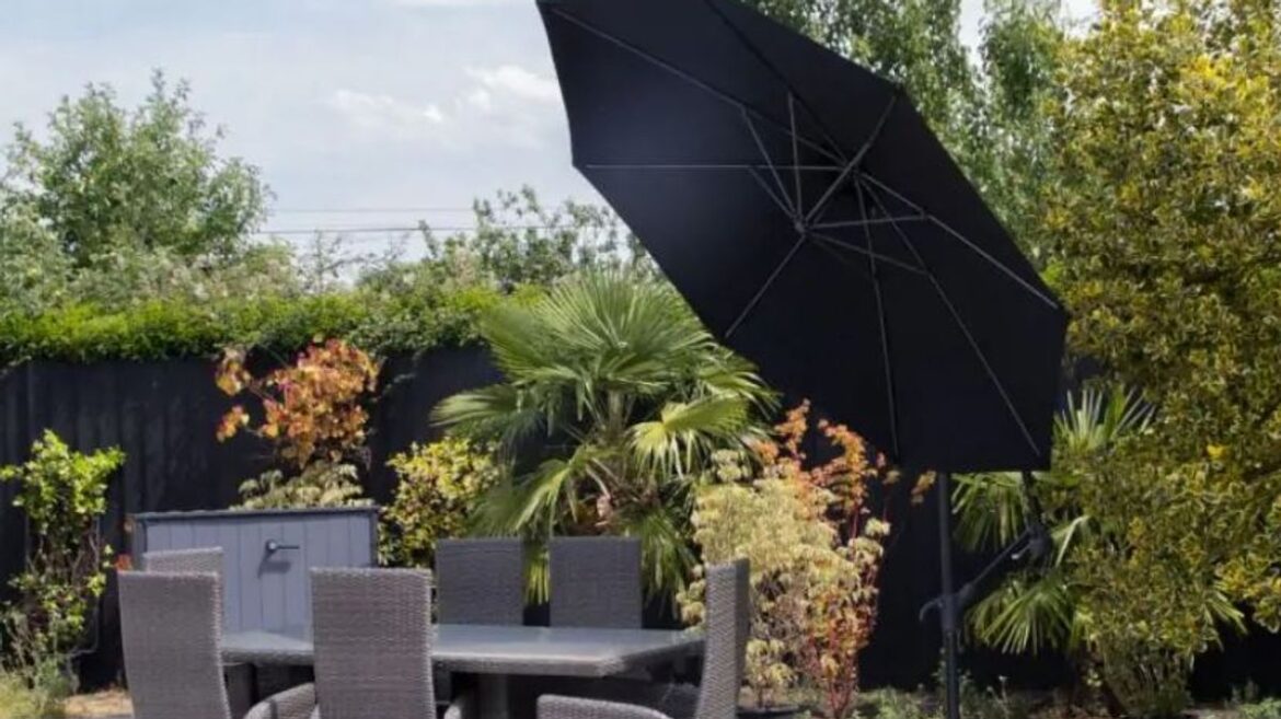 Shoppers ‘over the moon’ securing ‘easy assemble’ £150 garden parasol for £40 Wales Online