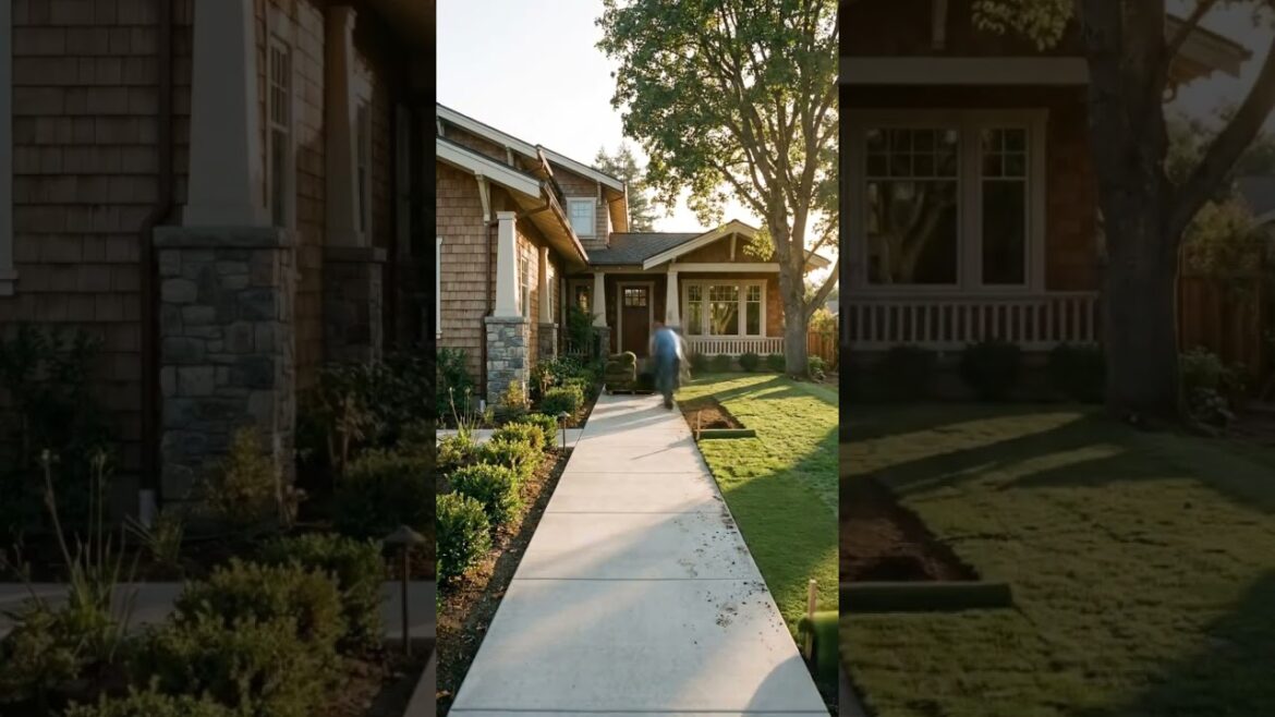 Your front yard could look like THIS #CurbAppeal #LawnCare #HomeImprovement