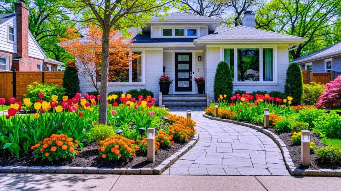 Compact Front Yard Landscaping Ideas | Dream Garden Entryway Designs for Modern Homes