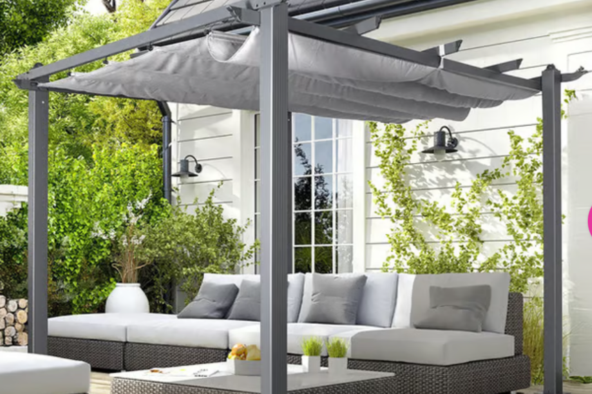 aluminium pergola