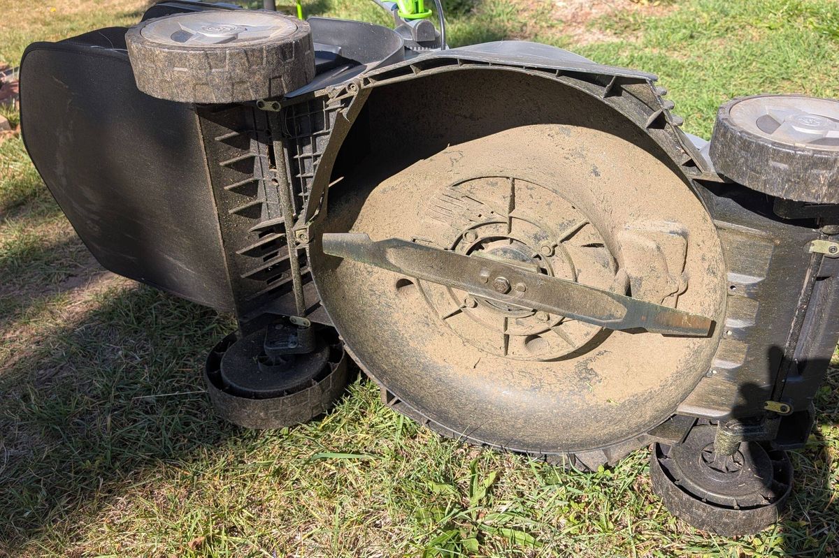 Lawn mower.
